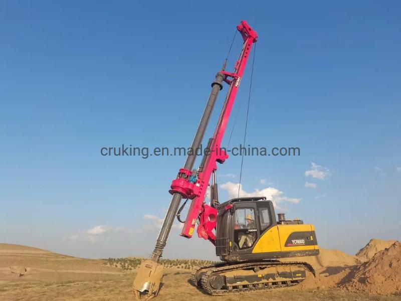 Yuchai Hydraulic Rotary Drilling Rig Ycr60d