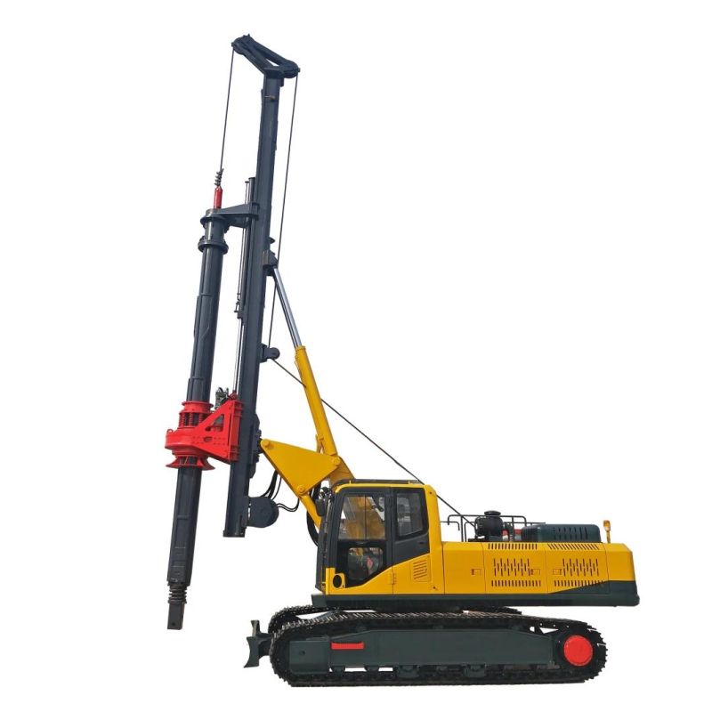 30m Deep Portable Hydraulic Diesel Borehole Water Well Drilling Machine