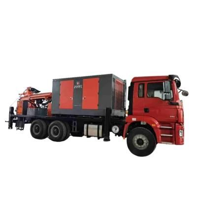 600 Meters Truck Mounted Water Well Drilling Rig Drilling Rig for Water Well DTH Drilling Machine