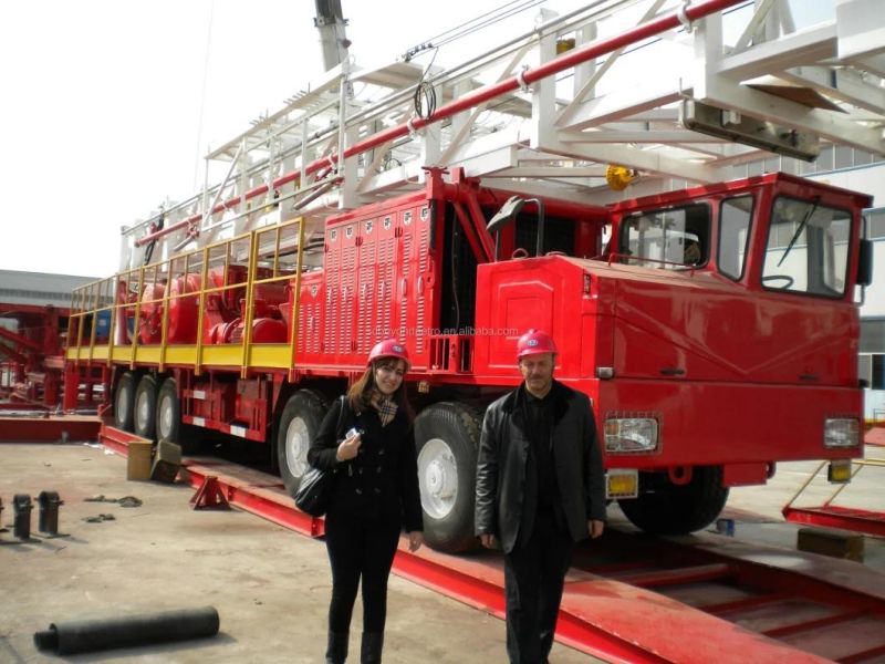 Petroleum Drilling Equipment Skid-Mounted Drilling Rig Workover Rig Zj50 5000m Rig