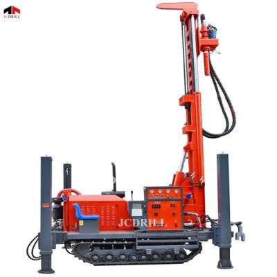 300m Deep DTH Hydraulic Crawler Drilling Rig for Borehole