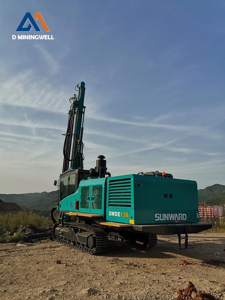 DTH Drilling Rig DTH Hammer Drilling Rig Integrated Drill Rig with Compressor