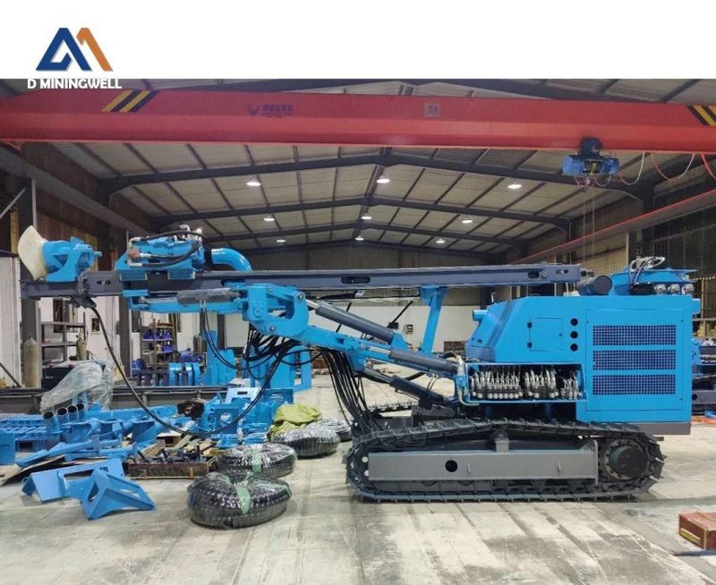 D Miningwell Drill Rig DTH 203mm Drilling Rig for Sale Down-The-Hole Crawler Drilling Rig Rig Mining Set