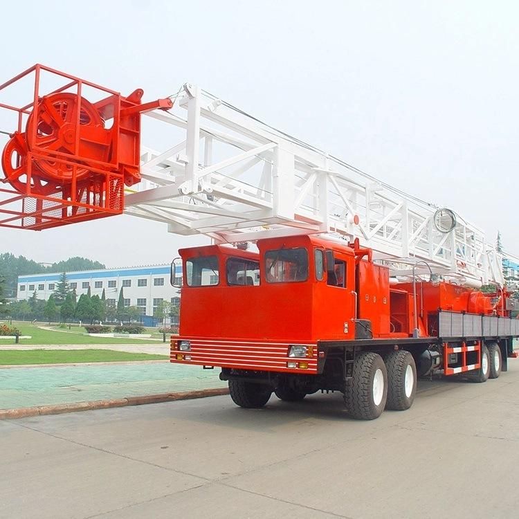 API 350HP 750HP Workover Rig/Oil Gas Water Drilling Rig Xj450