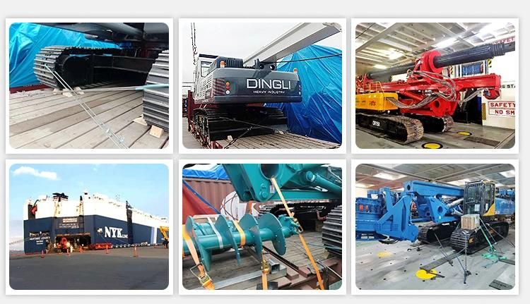 Tenggong Trade Crawler Hydraulic Core Rotary Drilling/Drill Rig, Piling Rig Equipment Dr-285 Soil Drilling Machinery Hot Sale