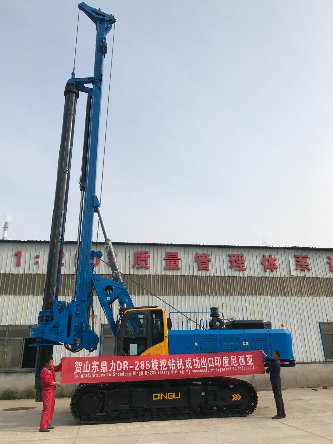 55m Foundation Rotary Dr-285 Auger Pile Driver