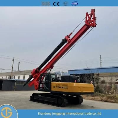 Yahe Dr-130 Rotary Drilling Rig/Piling Rig for High Speed Rail Trestle Piles