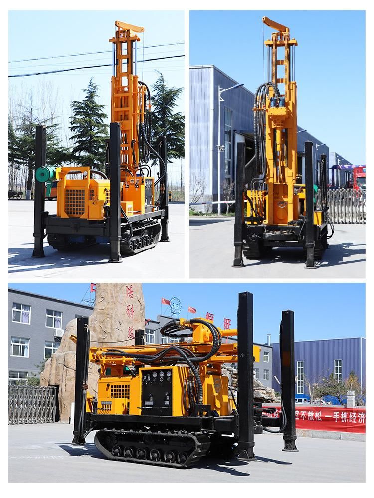Hydraulic Exploration Water Well Drilling Machine Diesel Power Drilling Rig