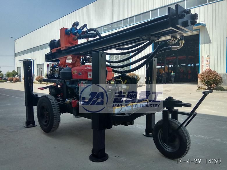 China Manufacturer 130m Portable Water Well Drilling Rig for Marketing