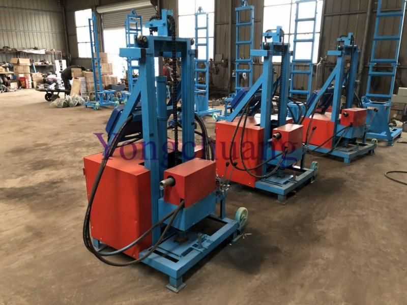 Water Well Drilling Rig Including High Pressure Water Pump