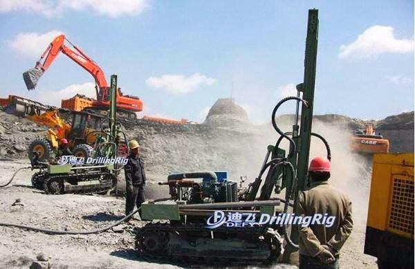 Dfd-110z Rock Drill Hard Rock Pole Drilling Machine