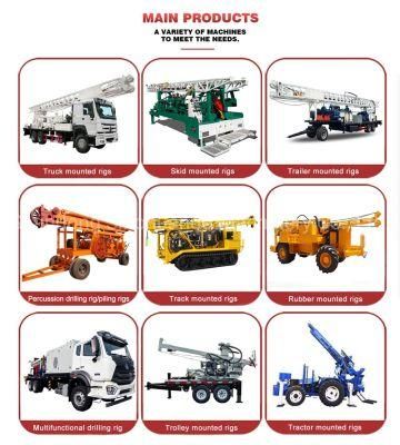 Fully Hydraulic Multifunctional Borehole Drilling Rig