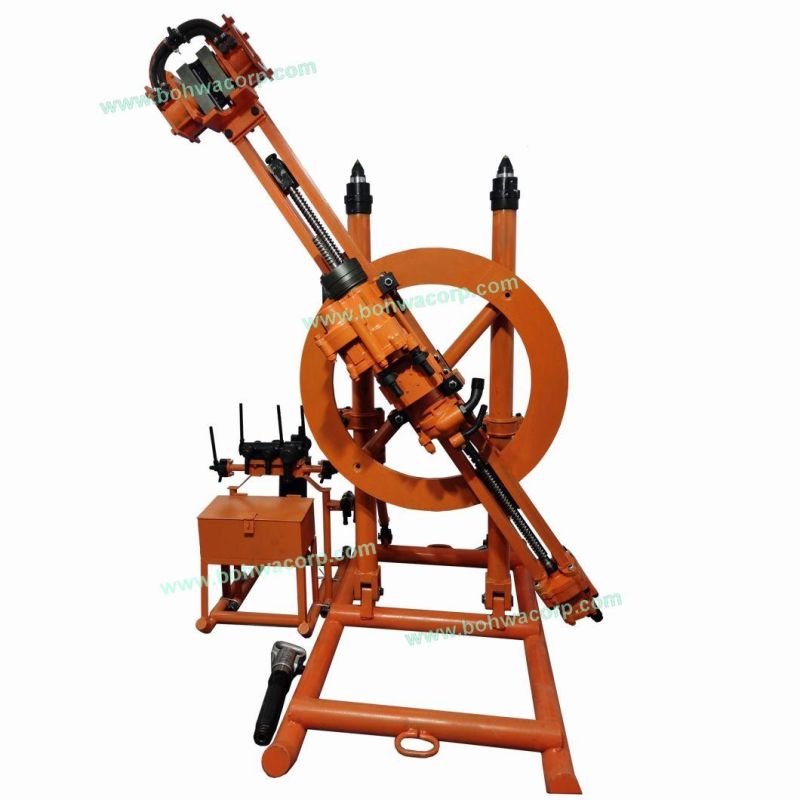 Man Portable Engineering Pneumatic Omnidirectional Rocks Borehole Drill Rig