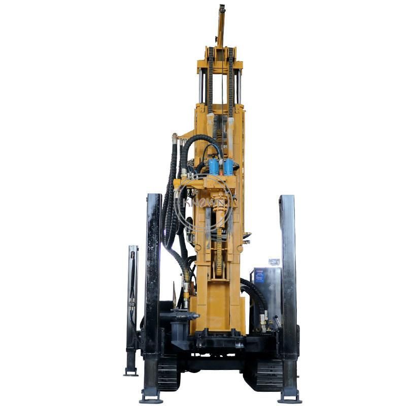 Rock Soil Sampling Drilling Machine Rubber Crawler Water Well Core Drilling Rig Truck Mounted for Agriculture Dig Research Wells