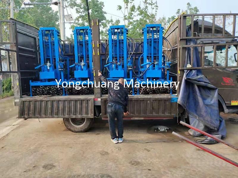 Hydraulic Water Drill Rig with Water Pipe and Water Pump