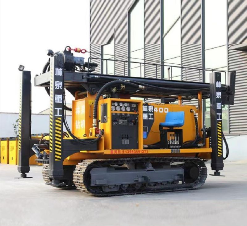 Factory Price Hydraulic 500 Meter Deep Water Well Drilling Rig Made in China