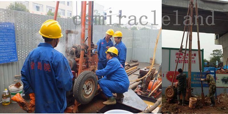 100m Deep Drinking Water Well Hydraulic Drilling Rig (GY-100)