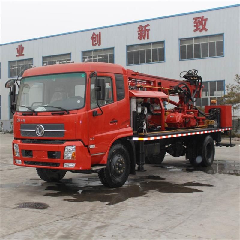 Hot Sale 300m Truck Mounted Water Well Drilling Rig Machine