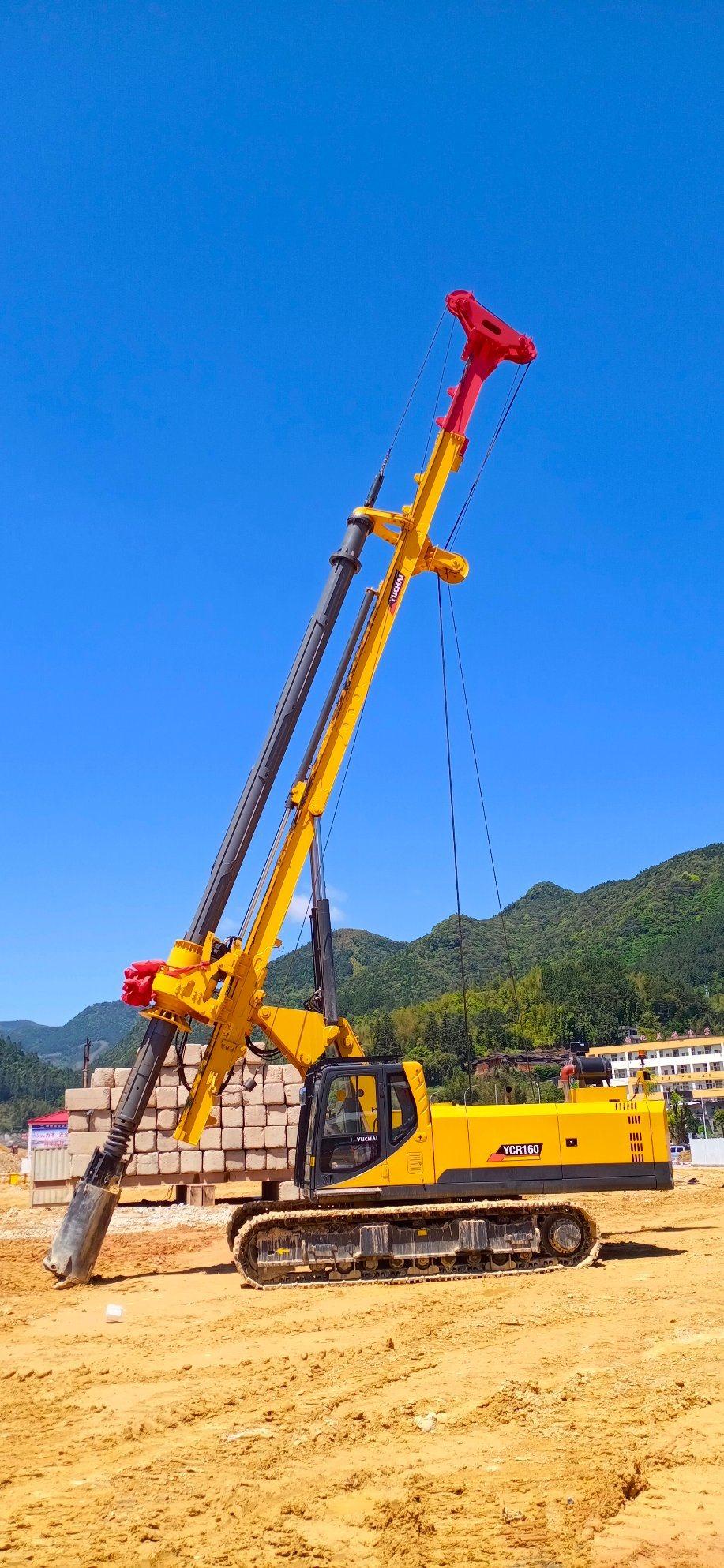 Yuchai Pile Drilling Rig Ycr120 Rotary Drilling Rig Water Drilling Rig