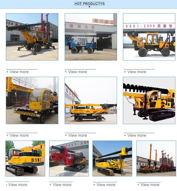 Dr-160 Crawler Piling Machine for Good Price