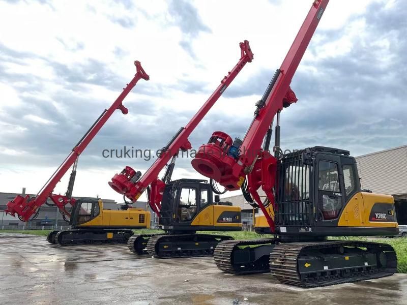 Yuchai Hydraulic Rotary Drilling Rig Ycr60d