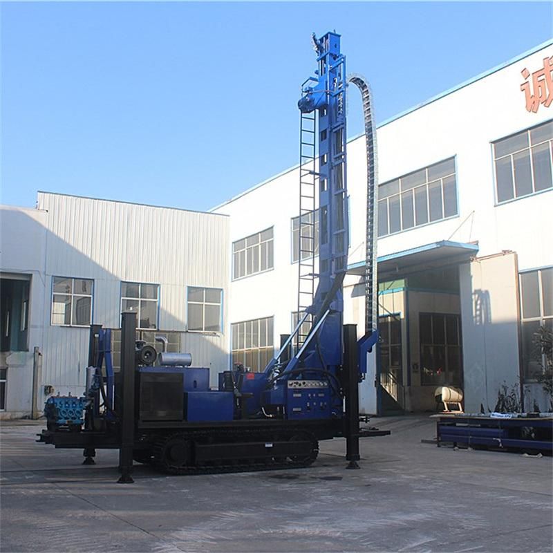 600m Deep Hydraulic Well Drilling Rig Machine Rotary Drilling with 400m 600m
