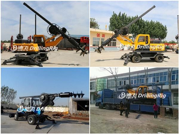 Hot Sale in China, Hydraulic Piling Machine / Spiral Piling Rig
