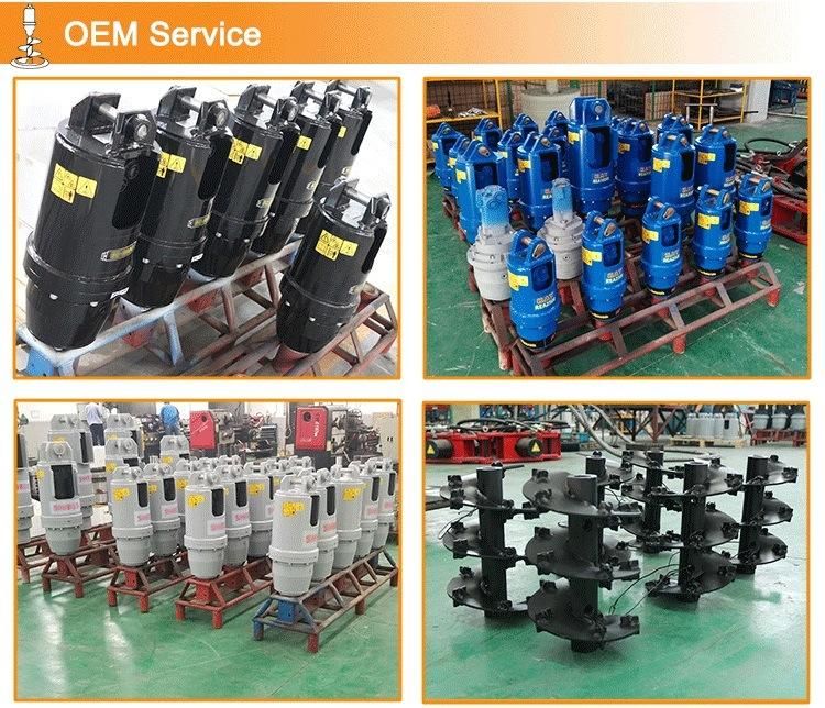 OEM New Brand CE Certification Hydraulic Earth Auger Machine for Excavators