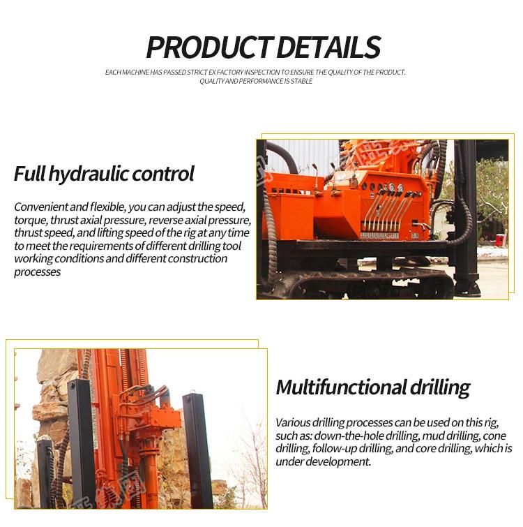 Propower Impact Drill Water Well Drilling Rig Price