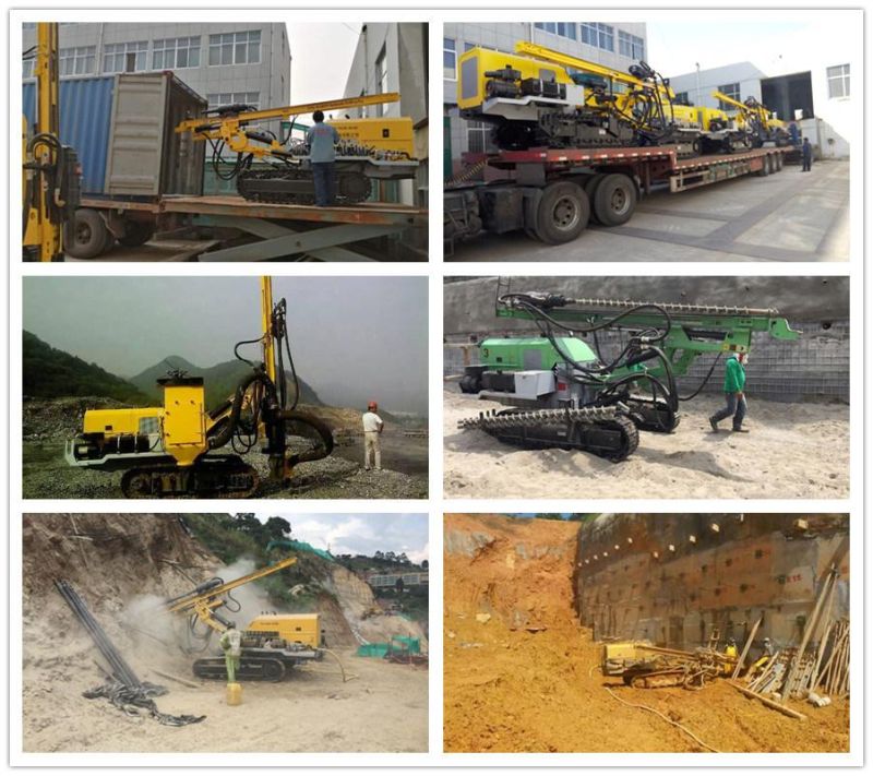 Down The Hole Drill Jumbo G140yf for Bore Mine Blast Hole