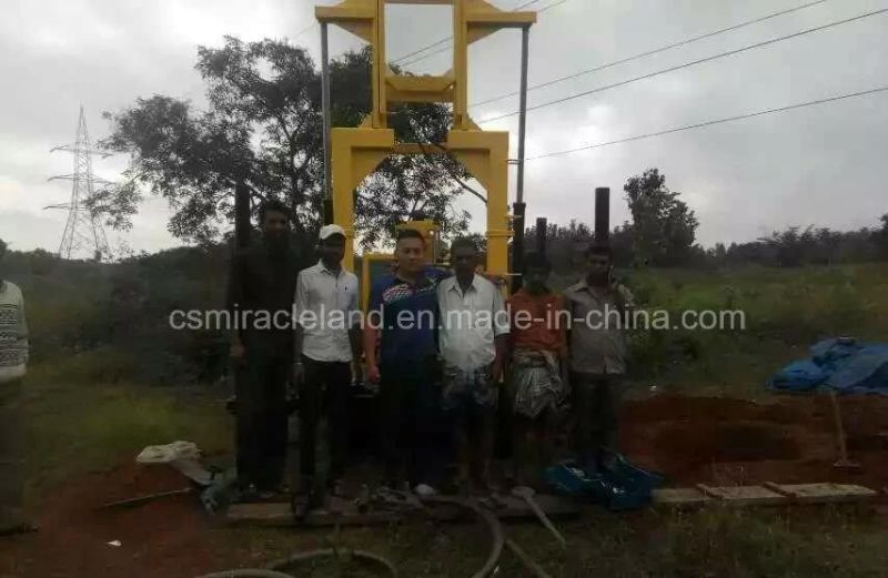 Crawler Mounted Hydraulic Mud Rotary Borehole Water Well Core Drilling Rig Price (YZJ-200Y)