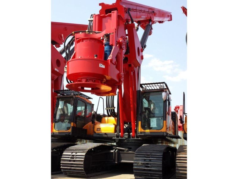 Xr220d Hydraulic Power Rotary Pile Drilling Rigs