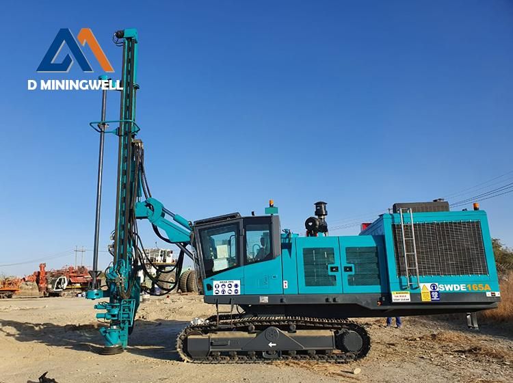 DTH Drilling Rig DTH Hammer Drilling Rig Integrated Drill Rig with Compressor