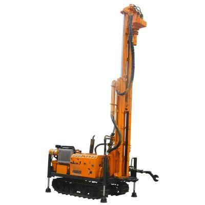 Crawler Mounted Air Water Well Drilling Rig 400m