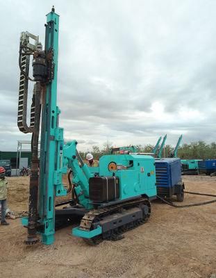 Max 400mm Rotary Hf Hydraulic Solar Spiral Drilling Rig Rigs