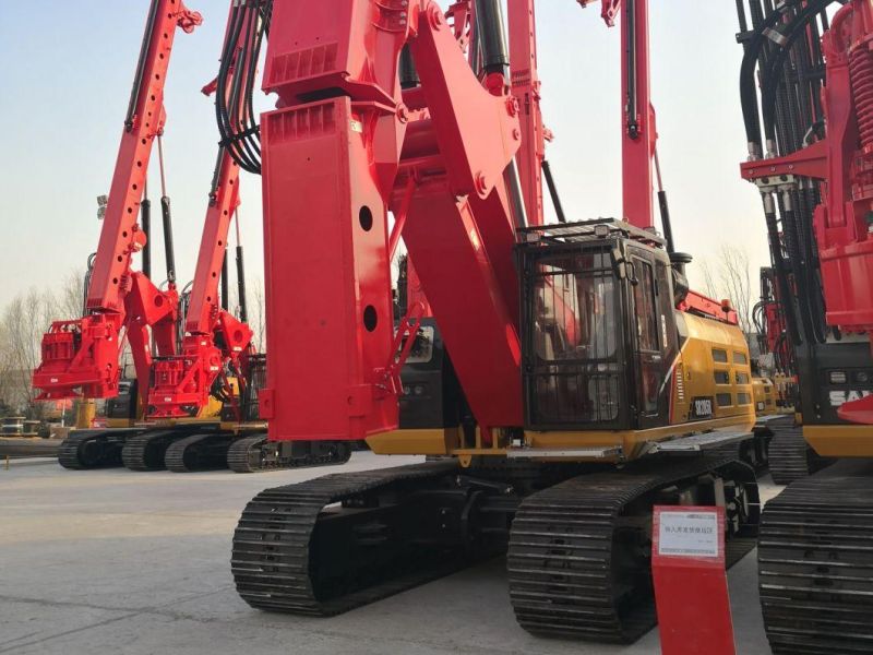 China Sr405r-W10 Rotary Drilling Rig with 106m Pile Depth Newindu