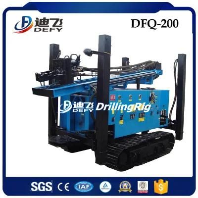 2022 Hot Sale Dfq-200 200m Air Compressor Hammer Rock Drill