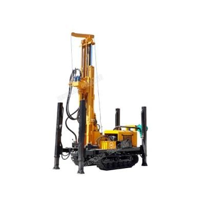 Portable 150m Hydraulic DTH Pneumatic Water Borehole Drilling Rig Price