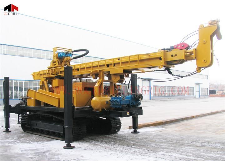 New Telescopic Diesel Hydraulic Small Water Well Drilling Rigs Machine for Sale