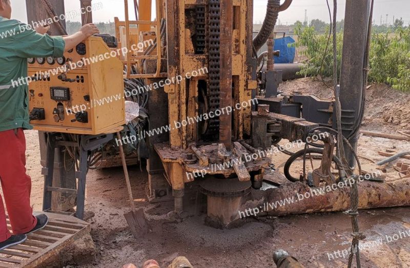 600 Depth Hard Rock Water Well Drilling Rig