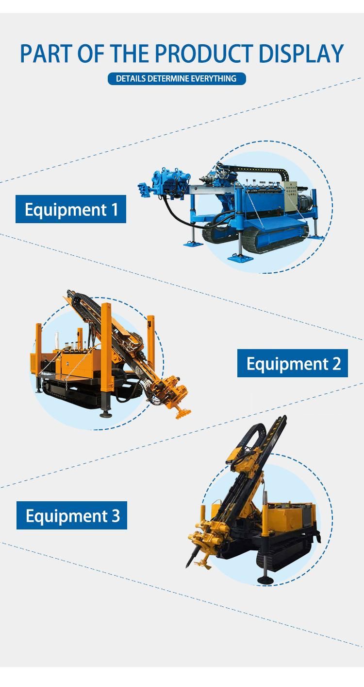 Lightweight Anchor Drilling Machine Nailing Pile Anchoring Crawler Drilling Rig