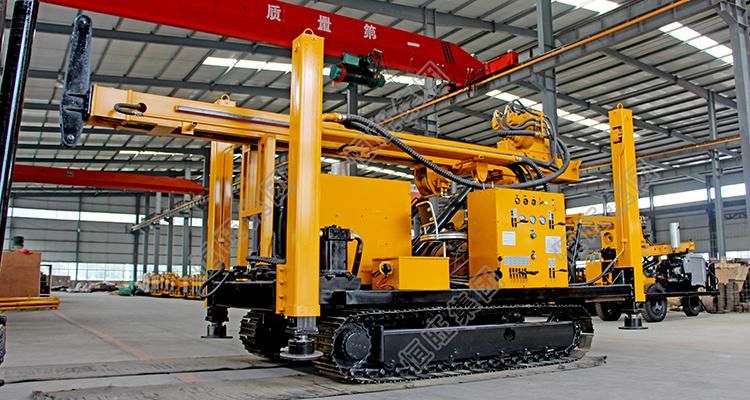 Portable Crawler Type Rotary Hydraulic DTH Drilling Rig