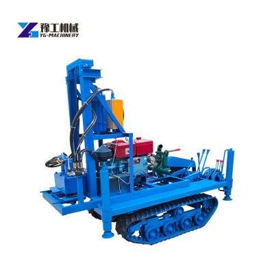 100m Portable Borehole Digging Machine Water Drilling Rig Machine