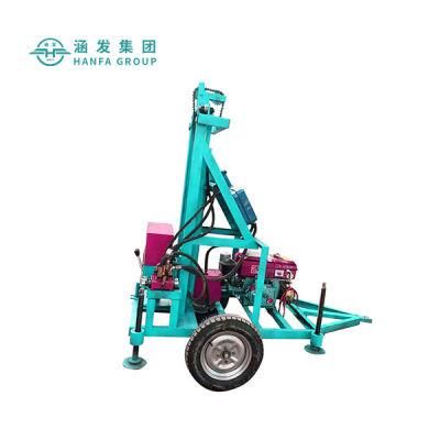 Hf150d Good Steel Portable Water Well Drilling Rig Machine