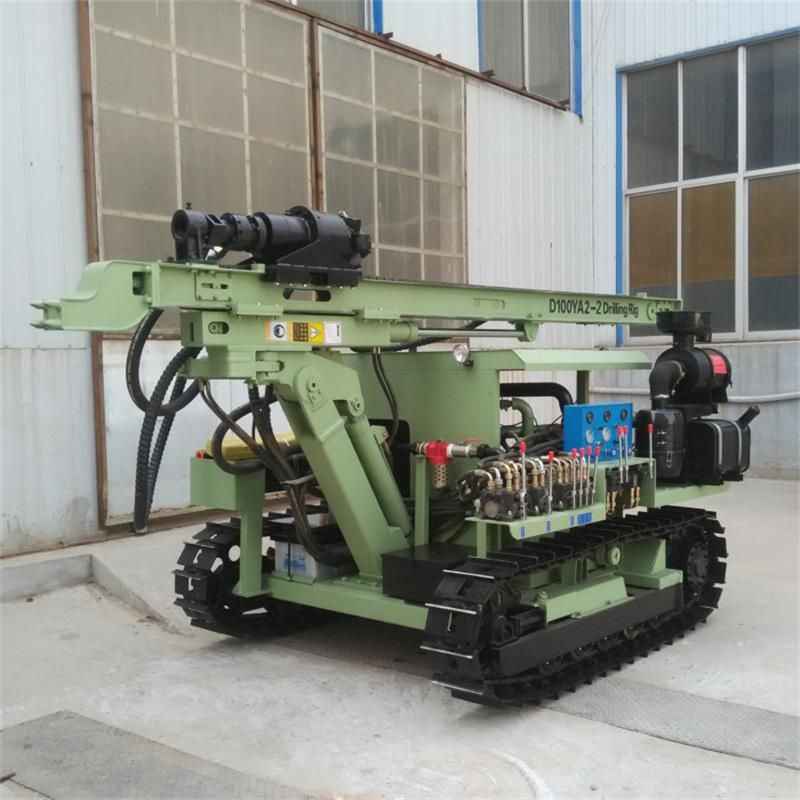 Track Mounted Rock Mining Drilling Rig