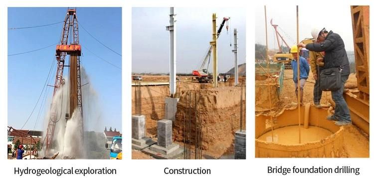 China Manufacturer Supply Cheap Price 160m Pneumatic Drill Rig for Sale