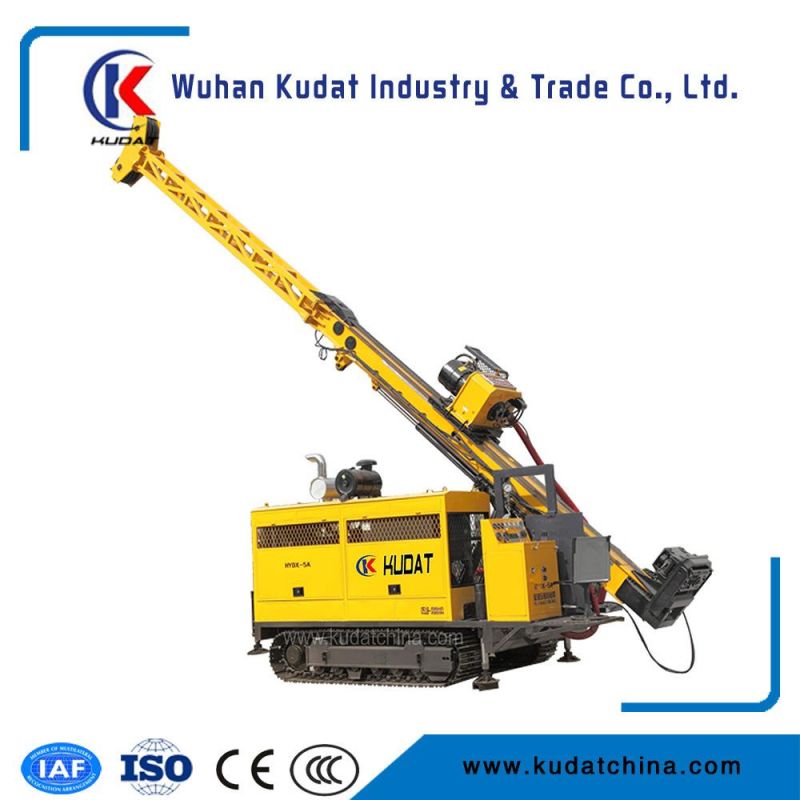 Hydraulic Core Drilling Rig Equied Wtih Engine 6BTA5.9-C18