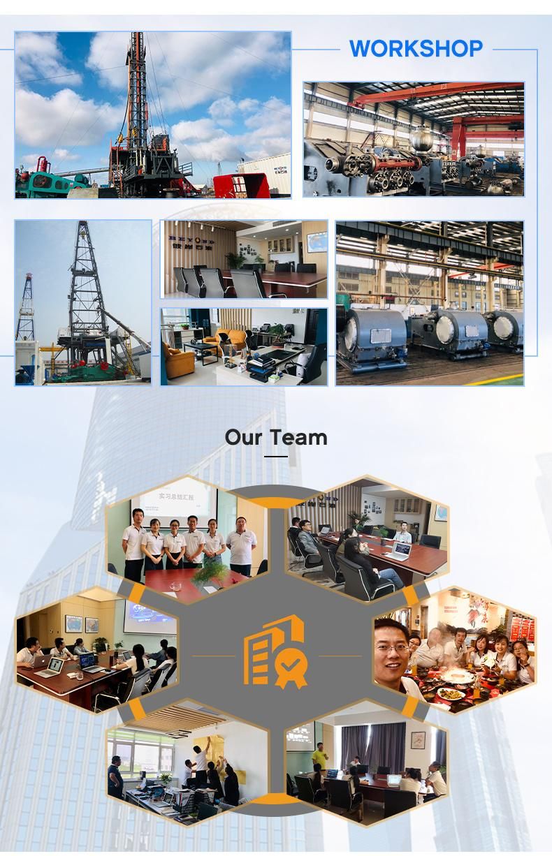 API Onshore Crude Oil Drilling Rig for Oilfiled Petroleum Equipment