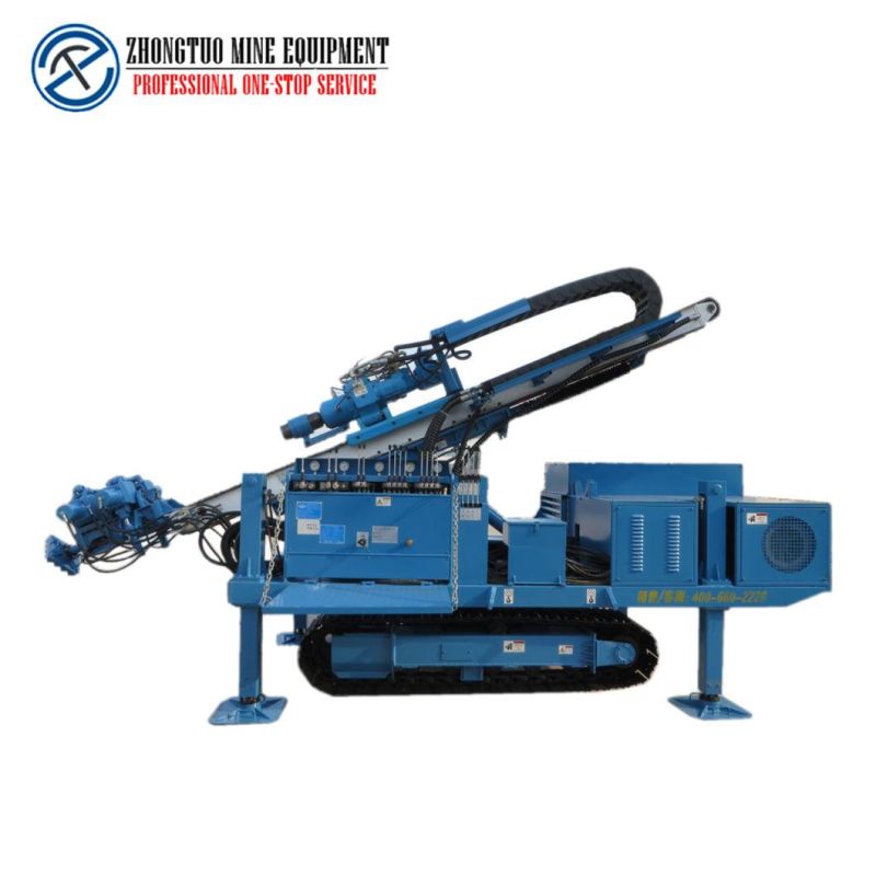 China Crawler Mounted Anchor Drilling Rig