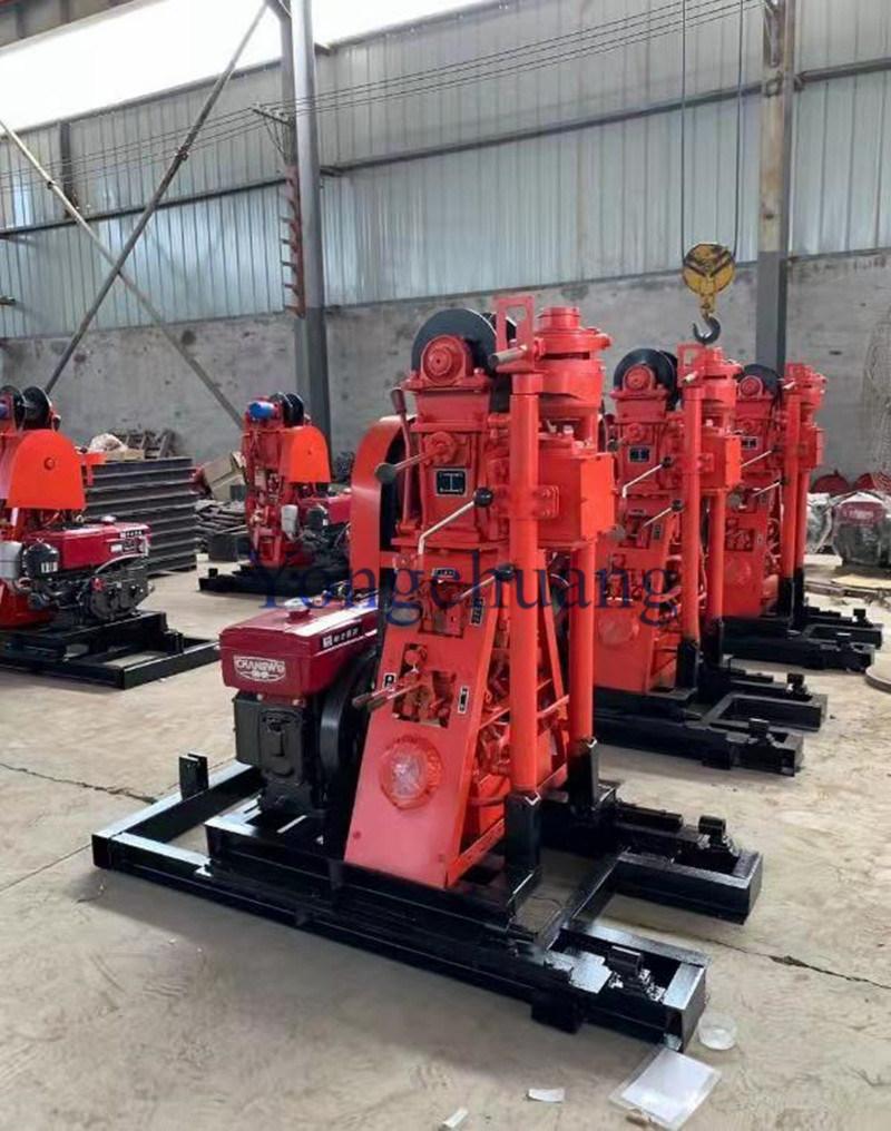Hydraulic Water Drilling Machine with Drill Rod and Diamond Drill Bit
